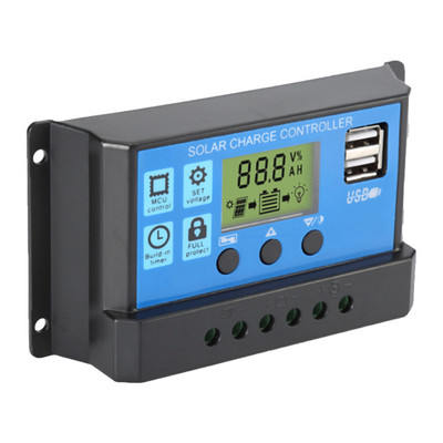 1/2/3 napelemes vezérlő kompakt méret beállító panel Egyszerű működés Kidolgozottság Ipari kellékek vezérlőeszköz 10A