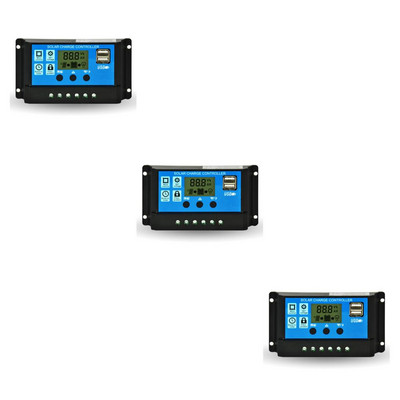 1/2/3 napelemes vezérlő kompakt méret beállító panel Egyszerű működés Kidolgozottság Ipari kellékek vezérlőeszköz 10A