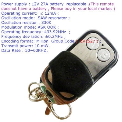 3,7 V – 14,8 V 2 A mini bezdrôtový diaľkový ovládač, nízkonapäťový riadiaci modul napájania z lítiovej batérie