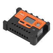 Solárny regulátor DBS12 ABS LCD displej 3-stupňový PWM regulátor nabíjania a vybíjania 12V 24V