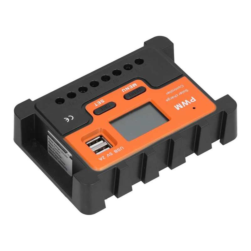 Solárny regulátor DBS12 ABS LCD displej 3-stupňový PWM regulátor nabíjania a vybíjania 12V 24V