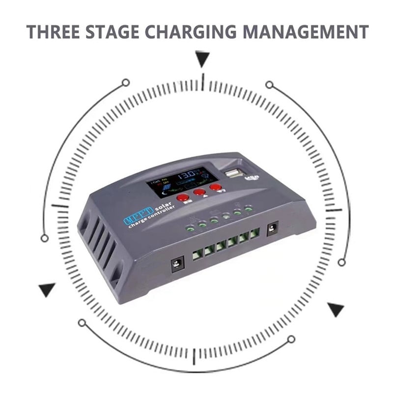 12V 24V MPPT solárny regulátor nabíjania Inteligentný MPPT regulátor MPPT regulátor (10A)