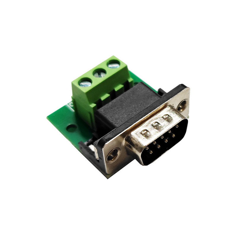 3PCS RS232 DB9 DR9 DE9 D-SUB prevodník samica-samec na 3pinový RXD TXD GND 3 výstupný signálový modul