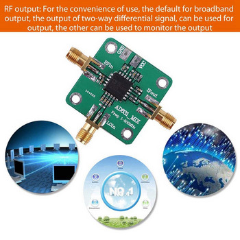 3X AD831 високочестотен преобразувател RF миксер модул 500Mhz честотна лента RF честотен преобразувател