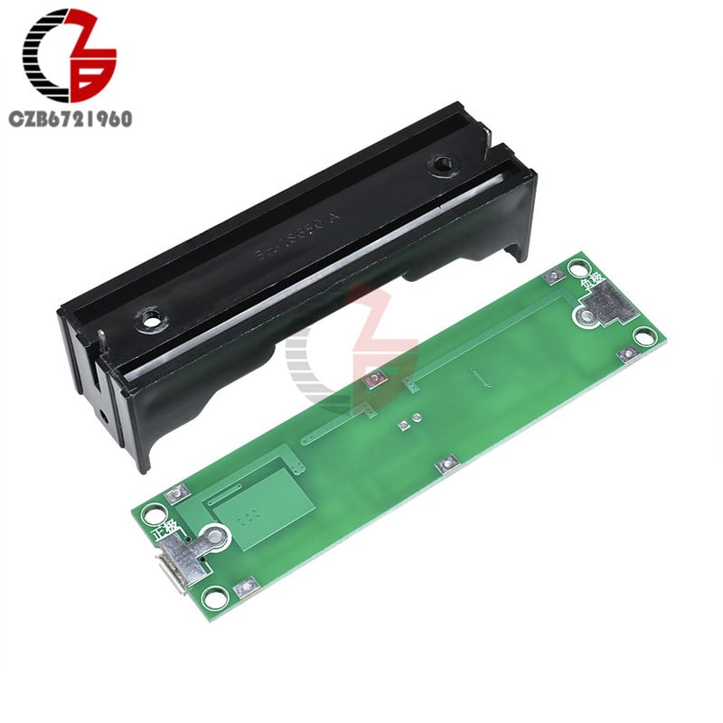 DIY USB 18650 lítium-iónová batéria Li-Po batéria, nabíjacia doska 5V Step Up Boost Booster, menič napätia, napájací modul