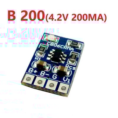 Nabíjanie lítiovej gombíkovej batérie 200mA 3,6V Nabíjanie 4,5-6V na 4,2V LIR2450 2477 2477