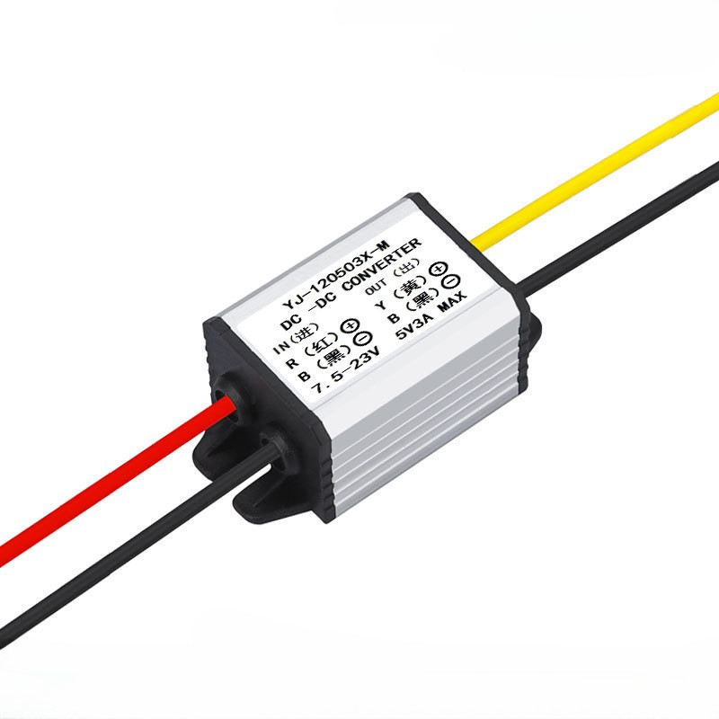 12V iki 5V 3.3V 3.7V 4.2V 6V 7.5V 9V maitinimo blokas Maitinimo šaltinio keitiklis Reguliatorius Modulio įtampos Sunkvežimis Automobilis Step Down Maitinimo adapteris