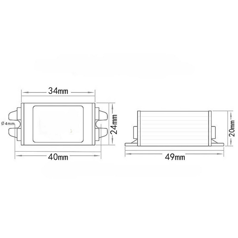 12V iki 5V 3.3V 3.7V 4.2V 6V 7.5V 9V maitinimo blokas Maitinimo šaltinio keitiklis Reguliatorius Modulio įtampos Sunkvežimis Automobilis Step Down Maitinimo adapteris