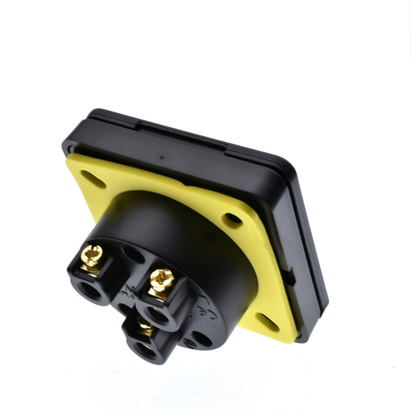 EU US AU UK Univerzális vízálló ipari aljzat 10A/16A 250V IP44 AC tápcsatlakozó dugó elektromos aljzat fedéllel