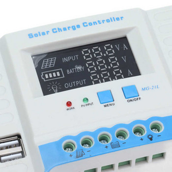Ελεγκτής φόρτισης Solar Charge Controller Ανθεκτικό ABS για ρύθμιση ισχύος