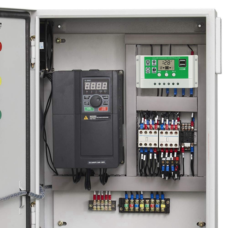 Solar Street Light Controller Διπλή έξοδος USB 12V/24V RBL-30A-Li Solar Controller