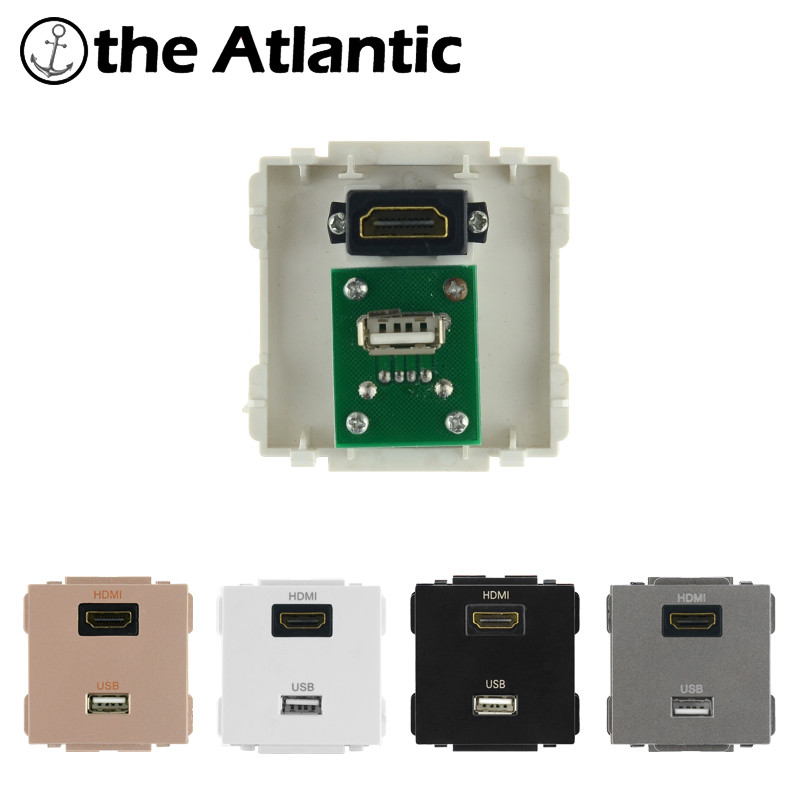 S sērija — HDMI ports USB 2.0 datu ligzda augstas izšķirtspējas digitālās televīzijas tīkla izvades ligzda, funkcijas modulis, ko dari, bez daļas
