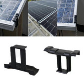 10 buc 30/35/40mm Clip pentru panou solar Clip de îndepărtare a noroiului Clip de scurgere a apei Clip de deviere a apei Panou fotovoltaic Clips de scurgere a apei