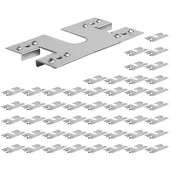 50 buc Panou solar PV Clipă de împământare/Șaibă Foaie conductivă de împământare solară PV