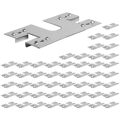 50 buc Panou solar PV Clipă de împământare/Șaibă Foaie conductivă de împământare solară PV
