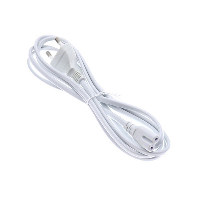 ES Europos į IEC 320 C7 kintamosios srovės maitinimo laidas, skirtas fotoaparato įkrovimui nešiojamojo kompiuterio adapteriui, EU Figure 8 2 šakelių ilgintuvas