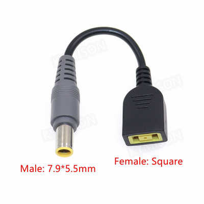 Alalisvoolu toiteadapteri muunduri pistik juhe ruudukujuline USB-pistik emas 7,9 x 5,5 mm 5,5 x 2,5 mm 4,0 x 1,7 mm 7,4 x 5,0 mm 4,5 x 3,0 isane