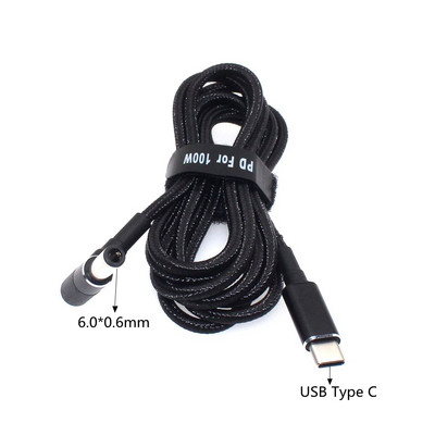 45W 65W 90W 100W USB тип C PD кабел за зареждане Кабел USB C щепсел Преобразувател към захранващ адаптер за лаптоп Конектор за универсални лаптопи