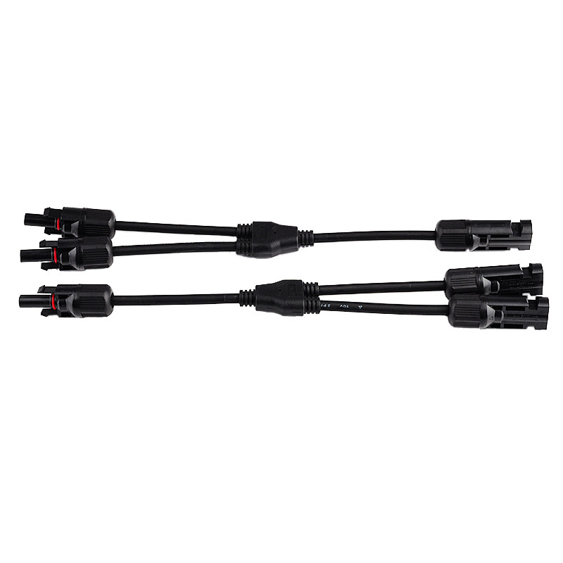 1000 V fotogalvaaniline Y haru 2 kuni 1 PV isane ja emane kombainikarbi inverteri paneeli pistik veekindel IP67 päikesepistik