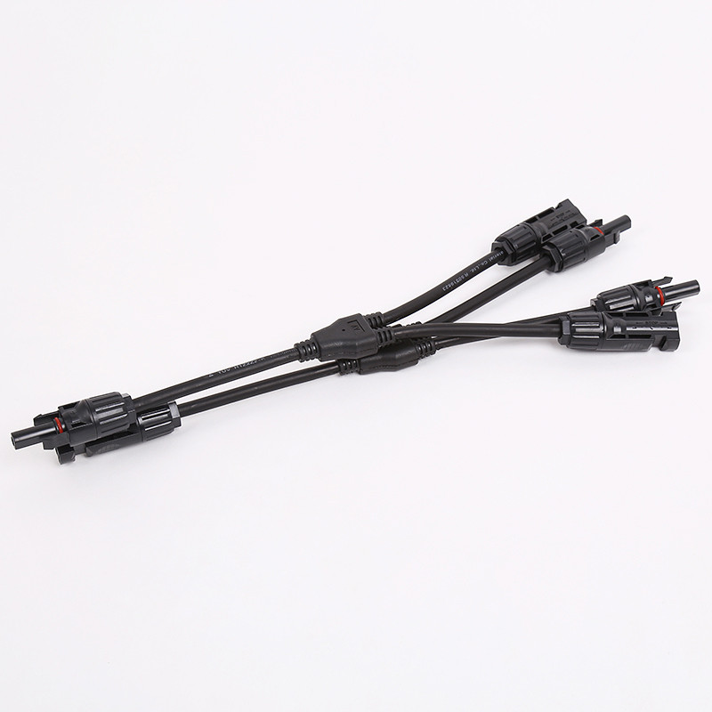 1000 V fotogalvaaniline Y haru 2 kuni 1 PV isane ja emane kombainikarbi inverteri paneeli pistik veekindel IP67 päikesepistik