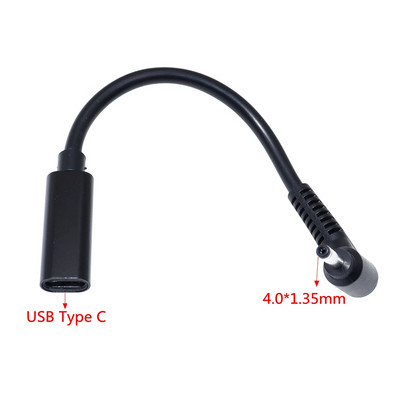 USB 3.1 tipo C PD maitinimo adapterio keitiklis DC kištuko jungties kabelio laidas 5,5x2,5 mm kištukas, skirtas Asus Toshiba nešiojamojo kompiuterio adapteriui