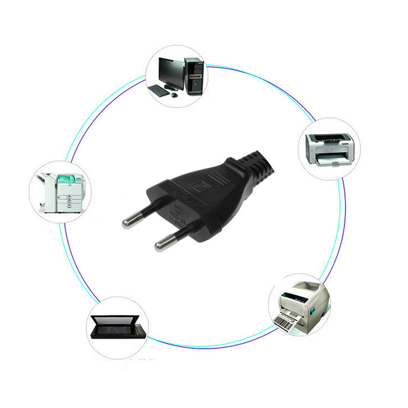 BSOD elektromos kábel EU tápkábel 2 tűs kábel 1,5 méteres 250 V 2,5 A US tápkábel UK tápkábel vezetékes tápkábel elektromos áramhoz