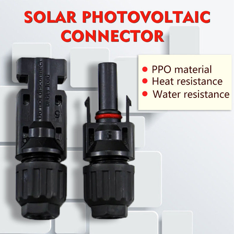 SUYEEGO 10 pāru saules savienotājs, ūdensnecaurlaidīgs saules spraudnis.