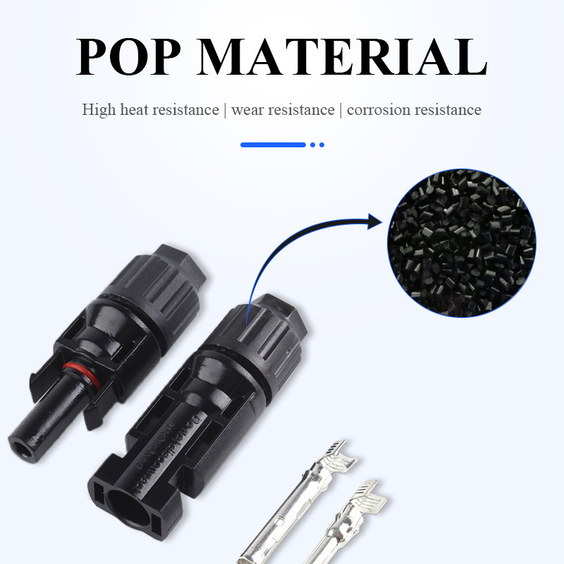 SUYEEGO 10 pāru saules savienotājs, ūdensnecaurlaidīgs saules spraudnis.