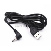A típusú dugaszoló USB-csatlakozó egyenáramú tápcsatlakozós csatlakozó adapter 90 fokos apa 3,5 mm x 1,35 mm-es tápátalakító kábel USB-kábel 3,5*1,35-re