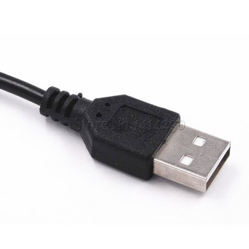 Тип A мъжки USB преобразувател към постоянен ток мъжки щепсел жак адаптер 90 градуса мъжки 3,5 mm x 1,35 mm захранващ преобразувател Кабел USB към 3,5*1,35