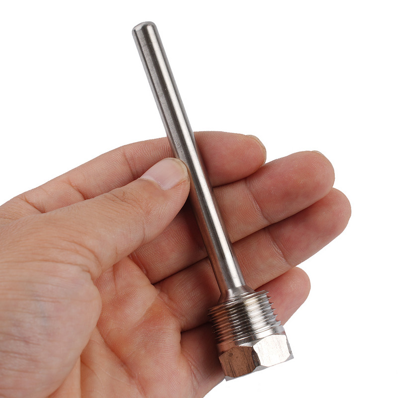 2 τμχ Thermowell G 1/2\" Σπείρωμα για νήμα G 1/2" Αισθητήρας θερμοκρασίας Εμβάπτιση Μανίκι Τσέπης Εξαρτήματα εργαλείων σωλήνα