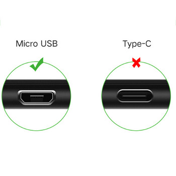 Καλώδιο φόρτισης δεδομένων USB σε Micro Καλώδιο 90 μοιρών Ορθή γωνία αγκώνα MicroUSB Κινητό τηλέφωνο Android Γενική γραμμή καλωδίου δεδομένων