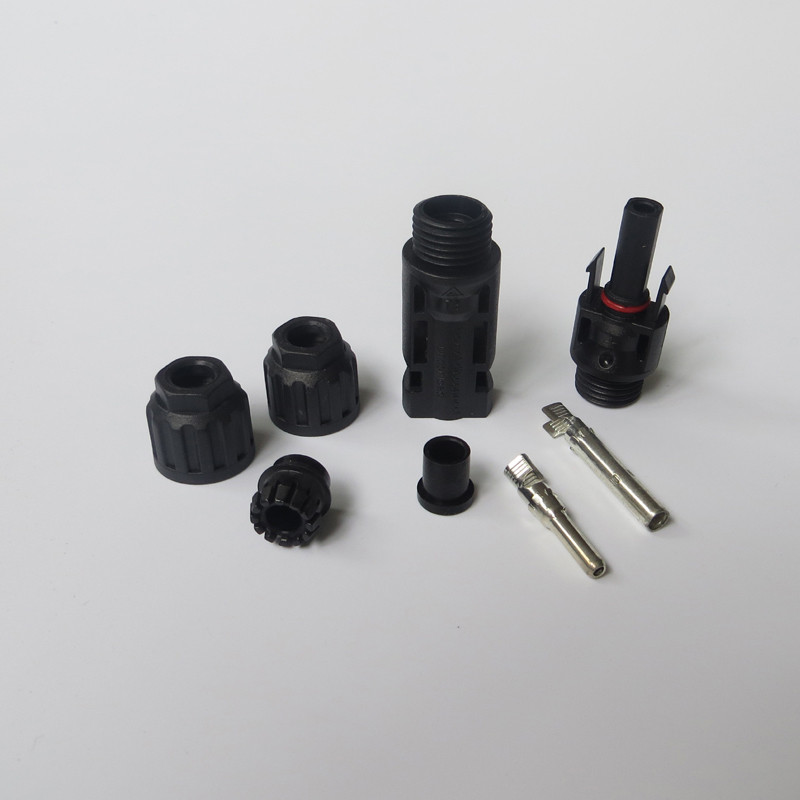 1000 V fotogalvaanilise PV isane ja naissoost kombainikarbi inverteri paneeli pistik veekindel IP67 päikesepistik