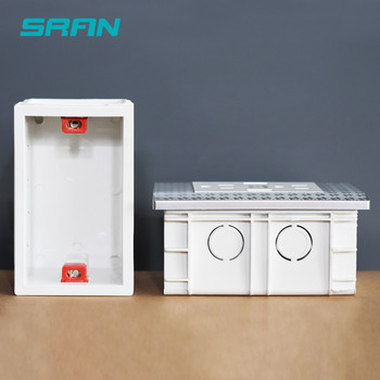 SRAN US стандартен универсален захранващ контакт, двоен USB контакт 5V2.1A изход за зареждане, домашен компютърен панел със забавяне на горенето 118*76mm
