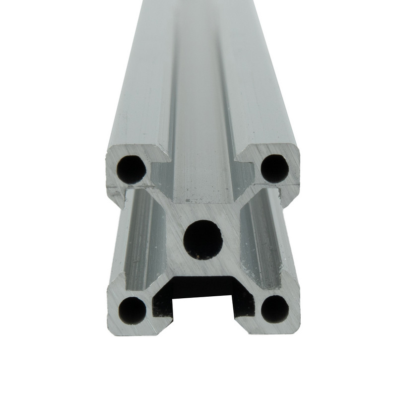 2 vnt aliuminio profilio išspaudimo kreiptuvas 20x20 2020V 7,6 mm V formos 30 cm Europos standartinis anoduotas linijinis bėgio aliuminio rėmas
