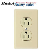 5-15R 125V Taivāna American Formation Wall Power Socket Double 15A American