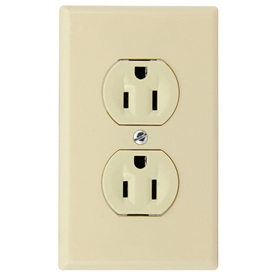 5-15R 125V Taivāna American Formation Wall Power Socket Double 15A American