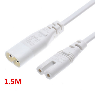 1 DB IEC 320 2-tűs C7 aljzat C8 dugóhoz 8. ábra Tápadapter hosszabbító kábel