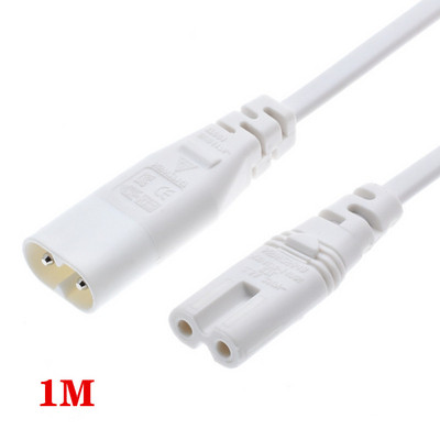 1 DB IEC 320 2-tűs C7 aljzat C8 dugóhoz 8. ábra Tápadapter hosszabbító kábel