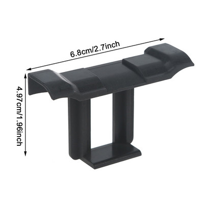10 tk 35/40/45/50 mm päikesepaneeli klamber mudaeemaldusklamber vee äravoolu vee ümbersuunamise klamber fotogalvaanilise paneeli vee äravooluklambrid