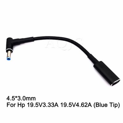 100W USB 3.1 typ C samica na DC 7,9*5,0 4,0*1,35 5,5*2,5 4,8*1,7 mm samec PD napájací adaptér/konektor pre Lenovo HP