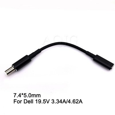 100W USB 3.1 typ C samica na DC 7,9*5,0 4,0*1,35 5,5*2,5 4,8*1,7 mm samec PD napájací adaptér/konektor pre Lenovo HP