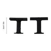 10 ks 30/35/40 mm svorky na odvádzanie vody zo solárnych panelov, svorky na odvádzanie vody z fotovoltaických panelov, solárne zdroje na odvádzanie vody