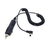 12V 1A DC 5,5x2,1mm jaudas automašīnas transportlīdzekļa lādētāja adaptera vads taisnā leņķī līdzstrāvas ligzda izvelkamais kabelis ar drošinātāju 2m/6,6ft