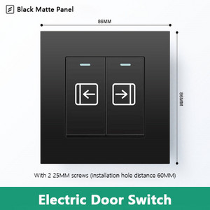 Avoir Wall RJ45 Υποδοχή υπολογιστή Υποδοχή τηλεόρασης Μαύρο Ματ Πλαστικό Πάνελ 86mm * 86mm Καλωδιακή Διεπαφή Δικτύου Έξοδος Υποδοχές