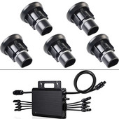 1/3/5 ks Koncový uzáver z materiálu PPO Solárny panel Vodotesné konektory Koncový uzáver pre Betteri BC01 FeMale Solárne diely Príslušenstvo