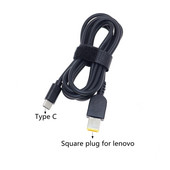 Cablu cablu de încărcare USB tip C PD pentru încărcător laptop Lenovo ThinkPad 65W 20V tip C la Thinkpad cablu adaptor mufă DC 1,5 m