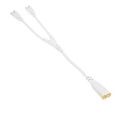 Rozdelený napájací kábel IEC320 C8 na 2X C7 Y, IEC Obrázok 8 Samec na 2 Samice 1 vstup 2 výstupy AC napájací kábel, 30CM/45CM čierny