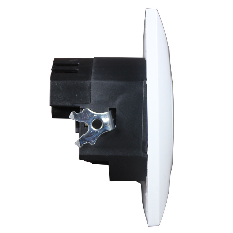 USB nabíjačka do zásuvky Doprava zdarma Dvojitý USB port 5V 2A USB nabíjačky do zásuvky vysoko kvalitná biela farba VM-01