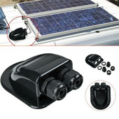 Cutie de joncțiune Conductă cablu solar Conductă pentru acoperiș Conduit pentru acoperiș 2 pliuri Casă mobilă punte pentru iaht RV Acoperiș rulotă rulotă Instalare modul solar
